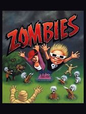 Pôster clássico de videogame Zombies Ate My Neighbors Lucas Arts PC, usado comprar usado  Brasil 