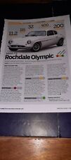 Rochdale olympic reg for sale  UK