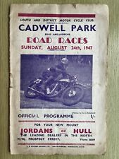 1947 cadwell park for sale  STOURBRIDGE