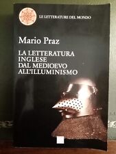 Mario praz letteratura usato  Roma