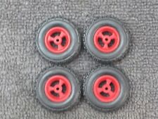 Tech Deck MBS Mountainboard fingerboard set of wheels red super rare vintage for sale  Shipping to South Africa