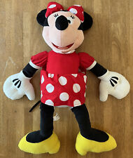 Vestido de pelúcia vermelho Minnie Mouse jumbo 30" de altura Disney Store bolinhas comprar usado  Enviando para Brazil