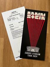 Rammstein tickets feuerzone gebraucht kaufen  Rastatt