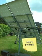 Solar Tracking Bauanleitung!! Nachführanlage Photovoltaik Solarmodul comprar usado  Enviando para Brazil
