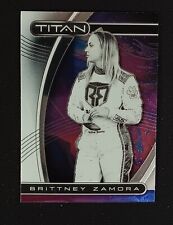 2021 Panini Chronicles Titan Racing #17 Brittney Zamora, used for sale  Shipping to South Africa