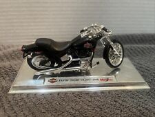 Usado, Harley Davidson Maisto 1:18 metal fundido colecionável 1999 FXSTB trem noturno comprar usado  Enviando para Brazil