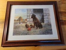 Signed chocolate lab for sale  Round Lake