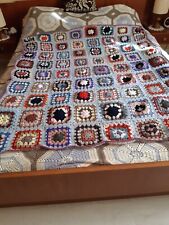 Plaid vintage crochet d'occasion  Commercy