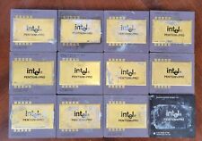 Used, Intel PENTIUM PRO LOT x12 VINTAGE CPU NON TESTED for sale  Shipping to South Africa