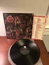 SLAYER Reign In Blood LP 1987 DEF JAM Thrash original Brasil heavy metal, usado comprar usado  Enviando para Brazil