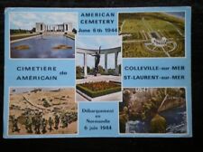 Postcard american cemetry for sale  TADLEY