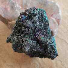 Used, Titanium Aura Rainbow Carborundum Silicon Carbide Mineral Cluster Crystal P18009 for sale  Shipping to Canada