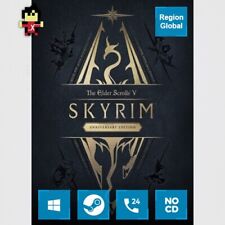 The Elder Scrolls V Skyrim Anniversary Edition para PC jogo Steam Key região livre comprar usado  Enviando para Brazil