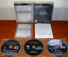 The Elder Scrolls IV Oblivion Edición 5º Aniversario + V Skyrim Legendary Ed PS3, usado comprar usado  Enviando para Brazil