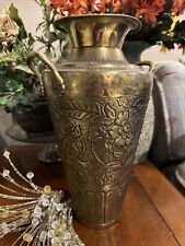 tall vase metal brass for sale  Vincentown