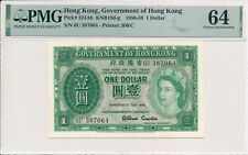 Gobierno de Hong Kong Hong Kong $1 1959 PMG 64 segunda mano  Embacar hacia Argentina