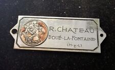 Ancienne medaille plaque d'occasion  Saint-Sébastien-sur-Loire