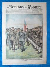 Usato, La Domenica del Corriere 18 agosto 1918 WW1 Vitt.Emanuele III -Chevrel - Francia usato  Villarosa