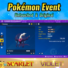 ✨Evento Darkrai brilhante 💚 Evento cartão de membro 💜 Pokémon Scarlet & Violet, usado comprar usado  Enviando para Brazil