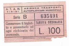 Biglietto autobus atam usato  Genova