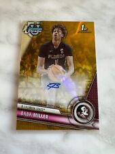 2024 Bowman Chrome Uni Baba Miller 1º refrator Bowman ouro automático #30/50 comprar usado  Enviando para Brazil