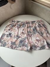 Usado, Shorts feminino Terra & Sky com cordão cinza/rosa camuflado plus 2X comprar usado  Enviando para Brazil