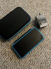 Nintendo 2DS XL Handheld Console- Black/Turquoise With Case And Charger for sale  Shipping to South Africa