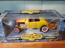 ERTL American Muscle 1932 Ford Deuce Street Custom Flames 1:18 Scale Diecast Car for sale  Shipping to Canada