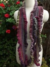 Frilly crochet scarf for sale  SOUTH SHIELDS
