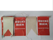 Becks fahnenkette fahnen gebraucht kaufen  Deutschland