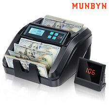 Usado, Máquina de contador de dinheiro MUNBYN contador de notas UV MGIR detecção de falsificação somente USD comprar usado  Enviando para Brazil