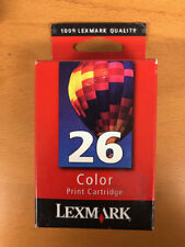 Cartucho de chorro de tinta 10N0026 Lexmark tricolor, usado segunda mano  Embacar hacia Argentina