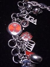 Fossil UGA Charm Watch for sale  Shipping to South Africa