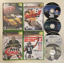 Xbox 8 Game Lot: Grand Theft Auto: San Andreas, Burnout 3, GTA, Jet Set (Tested) for sale  Shipping to South Africa