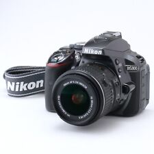 【COMO NUEVO】Cámara Nikon D5300 AF-S DX 18-55 mm f/3,5-5,6G obturador de lente VR 1062 segunda mano  Embacar hacia Argentina