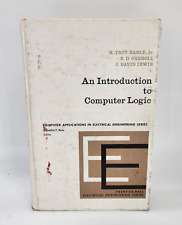 Usado, De colección 1975 Una introducción a la lógica informática, Nagel, Carroll, Irwin tapa dura segunda mano  Embacar hacia Argentina