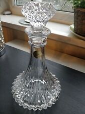 Cristal whisky decanter for sale  LEEK