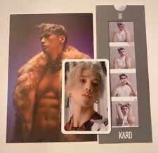 Used, KARD BM Way with words SubK pob pre order benefit photocard + RE: inclusions for sale  Shipping to South Africa