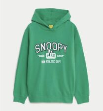 Snoopy green hoodie for sale  BARNSLEY