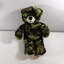 Build a Bear BAB Army Military Camo Camouflage 16" Teddy Bear Soft Toy Plush for sale  Shipping to South Africa