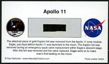 Apollo 11 possui uma peça genuína do módulo lunar, Eagle - Apenas US$ 29,95 com certificado de autenticidade comprar usado  Enviando para Brazil