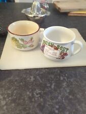 Two vintage soup for sale  FAKENHAM