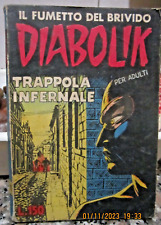 Diabolik serie trappola usato  Busto Arsizio