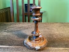 Vintage wooden candlestick for sale  LOCKERBIE