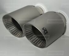 Brushed silver akrapovic for sale  Shipping to Ireland