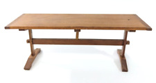 Shackman Dollhouse Long Trestle Wood Table for sale  Shipping to South Africa