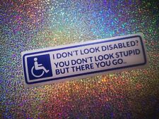 Look disable blue for sale  LEEDS