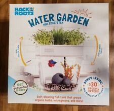 BACK TO THE ROOTS WATER GARDEN DUO MINI AQUAPONIC HYDROPONIC ECOSYSTEM FISH TANK, used for sale  Shipping to South Africa