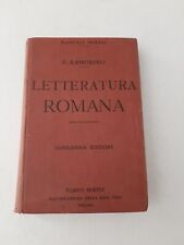 Letteratura romana f.ramorino usato  Serravalle Scrivia