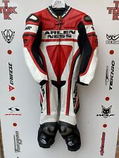 Arlen Ness Titanium One Piece race leathers with hump uk 38 euro 48 for sale  Shipping to South Africa